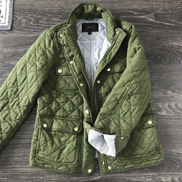 quilted downtown field jacket
